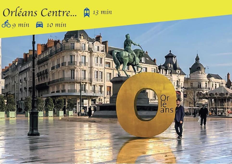 Maison Comet Avec Jardin Et Parking Orléans Esterno foto